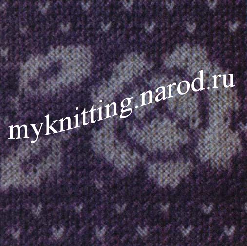Жаккардовый узор №5