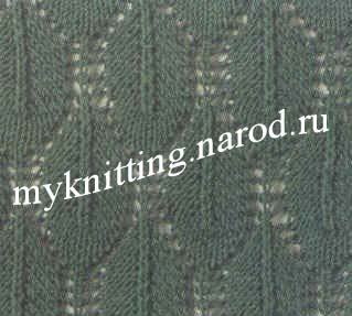 Узор из листьев №4